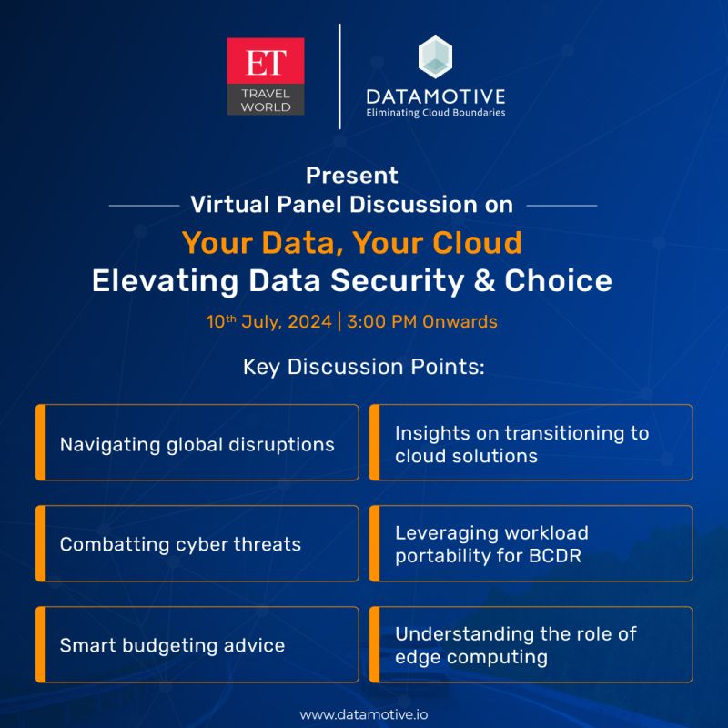 Webinar Recap: ETTravel Enhancing Data Security and Cloud Flexibility